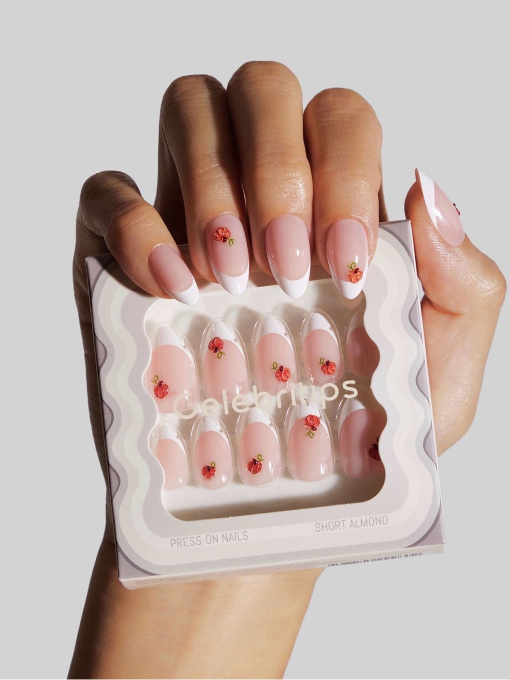 2 for $24 - Celebritips Press-On Nails - 3D Sugar Pumpkin